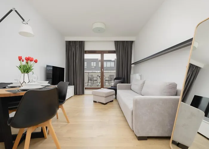 Apartment Cosy With Parking Wilanow By Renters Warsaw